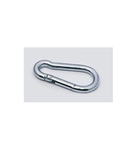 Yaylı Karabina, Çengel, Kanca 4mm - 5 Adet