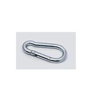 Yaylı Karabina, Çengel, Kanca 4mm - 5 Adet