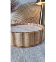 Bambu, büyük kase soyavaks mum