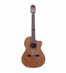 Martinez MP-1 PRE CET Cutaway İnce Kasa Elektro Klasik Gitar