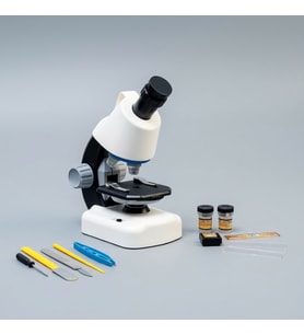Işıklı STEM Mikroskop Seti 1200X – Çocuklar İçin Eğitici Bilim & Deney Seti Öğrenci Mikroskobu (LED Aydınlatmalı)