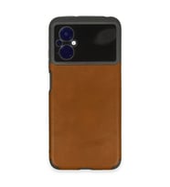 Xiaomi Poco M5 Kılıf Loop Deri Silikon - Kahverengi