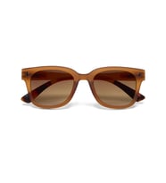 Okkia Giovanni Kahverengi Lens Unisex Güneş Gözlüğü Kahverengi