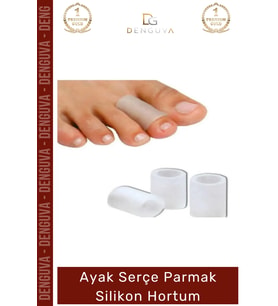 #ParmakHortumu Ayak Serçe Parmak Koruyucu Medikal Esnek Nasır Önleyici Hassas Parmak Silikon Hortum