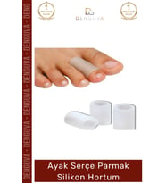 #ParmakHortumu Ayak Serçe Parmak Koruyucu Medikal Esnek Nasır Önleyici Hassas Parmak Silikon Hortum