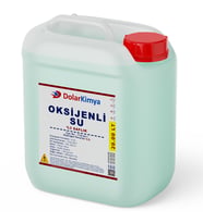 Dolar Kimya Oksijenli Su - 20 Kg (Hidrojen Peroksit %3,Plastik Şişe)