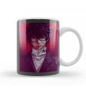Akira Kurusu Persona Kupa Bardak Porselen