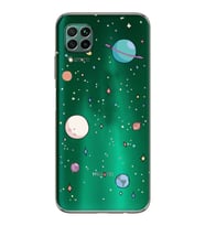 Huawei P40 Lite Uyumlu Baskılı Yumuşak Silikon Şeffaf Telefon Kılıfı