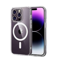 iPhone 16 Pro Max Combo Sert Şeffaf Magsafe Kapak - Şeffaf