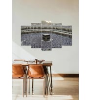 Kabe Manzara 5 Parçalı Mdf Tablo