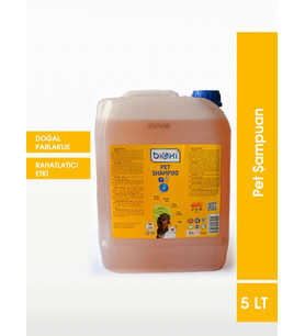 Bioxi® Kedi & Köpek Şampuanı 5 LT – Profesyonel Pet Kuaförleri ve Veteriner Klinikleri İçin İdeal Çözüm