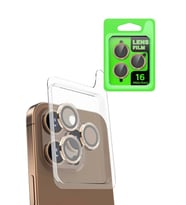 Newface Apple iPhone 16 Pro Raze Metal Kamera Lens - Desert