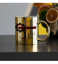 Makine Mühendisi Gold Kupa Bardak 007