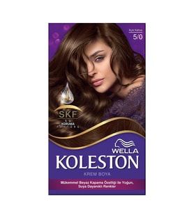 Koleston Kit Saç Boyası 5/0 Açık Kahve
