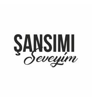Şansımı Seveyim Araba Sticker siyah 15x8 CM (Siyah)
