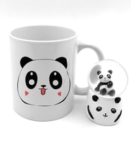 Sevimli Işıklı Panda Mini Kar Küresi & Panda Kupa