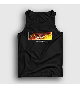 Presmono Unisex Siyah Rengoku Anime Demon Slayer Kimetsu No Yaiba Atlet 309311tt
