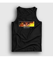 Presmono Unisex Siyah Rengoku Anime Demon Slayer Kimetsu No Yaiba Atlet 309311tt