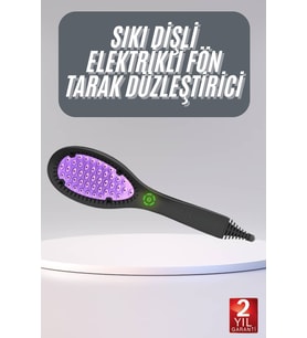 Fön Etkili Elektrikli Sıkı Dişli Taşınabilir Saç Düzleştirici Isı Ayarlı
