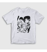 Presmono Unisex Çocuk Beyaz All Anime Hyouka T-Shirt 306427tt