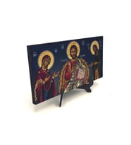 Ortodoks İcon Baskılı MDF Masaüstlük 10X20