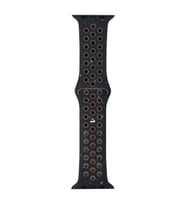 Vendas Apple Watch 7 45mm Uyumlu Yeni Seri 2023 Strap Kayış Silikon Kordon (Siyah)