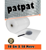Balonlu Poşet Patpat  50cm X 50metre Havalı Naylon Pat Pat Ambalaj Pat Pat 