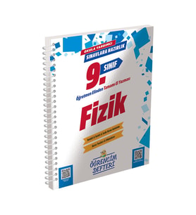 9.Sınıf Fizik Öğrencim Defteri Murat Eğitim Yayınları