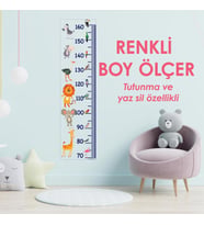 S.T. BOY ÖLÇER RENKLİ 25 CM 95 CM