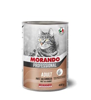 Morando Pate Tavşan Etli Kedi Konservesi 400 Gr