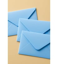 Minik zarf, 7x9 cm 25 adet (Koyu Mavi)