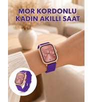 Arama Özellikli Dokunmatik Ekranlı Kadın Akıllı Saat