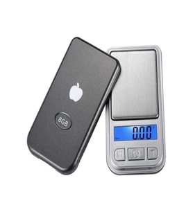Ipod Görünümlü Hassas Cep Terazisi Tartı 200 G Kapasite 0.01 Hassasiyet