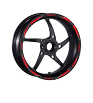 Cf Moto Uyumlu Kırmızı 1 Set Jant Şeridi