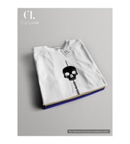 Nevermind Unisex Soul Black Özel Tasarım - Oversize T-Shirt (Beyaz)