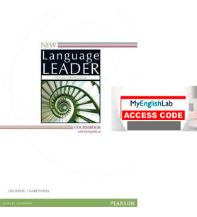 NEW Language Leader Pre-intermediate Coursebook with Myenglishlab  (Online Access Code lu)
