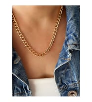 GOLD RENK ZİNCİR KOLYE 47 CM ACR6942