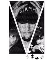 BTS Bangtan Sonyeondan Dark Kim Taehyung Puzzle 240 Parça