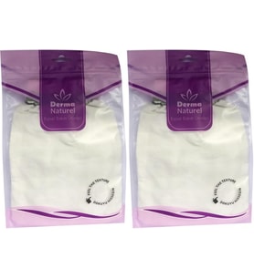 Derma Naturel Krep Lastikli Kese MS-20 (2 Li Set)