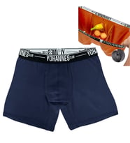 Yohannes Club, Erkek Özel Anatomik Pamuklu Boxer, Renk Seçenekli, Tekli Paket (Lacivert)