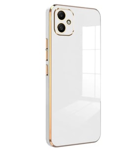 Durukar® Samsung Galaxy A05 Kılıf Volet Silikon - Beyaz