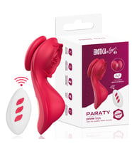 PRIME TOYS Paraty Şarjlı Kablosuz Kumandalı Mıknatıslı Klitoris Uyarıcı Giyilebilir Vibratör