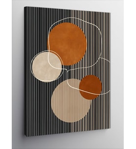 Kanvas Tablo Minimal Geometrik Tasarım
