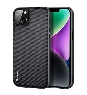 Dux Ducis Fino Serisi iPhone 14 6.1 inç Kılıf Premium Dokuma Silikon Kılıf-(577 - SSSSSS9667-8