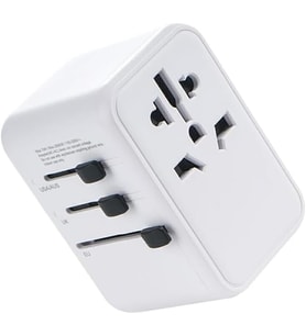 Ht-301 35W 3in1 Type-c Çok Yönlü Şarj Adaptörü Universal Evrensel Seyahat Charge Station