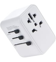 Ht-301 35W 3in1 Type-c Çok Yönlü Şarj Adaptörü Universal Evrensel Seyahat Charge Station