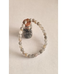 SERTİFİKALI 6 MM LABRADORİT DOĞALTAŞ BİLEKLİK