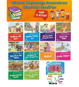 1.Sınıf Okuma Alışkanlığı Kazandıran Okumayı Sevdiren Tam 11 Kitap 2