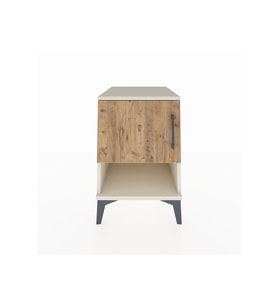 Kronos Komodin 2 Raflı Tek Kapaklı 44x59x64 Aytaşı-Çam