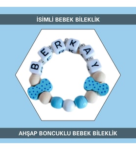 Sahi Aksesuar İsimli Bebek/Çocuk Bileklik
